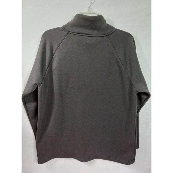 MTA Sport women's large gray pullover long sleeve workout - Picture 9 of 11
